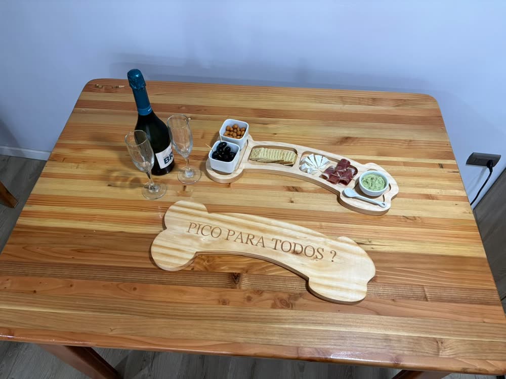 "Pico para Todos" — tabla de picoteo