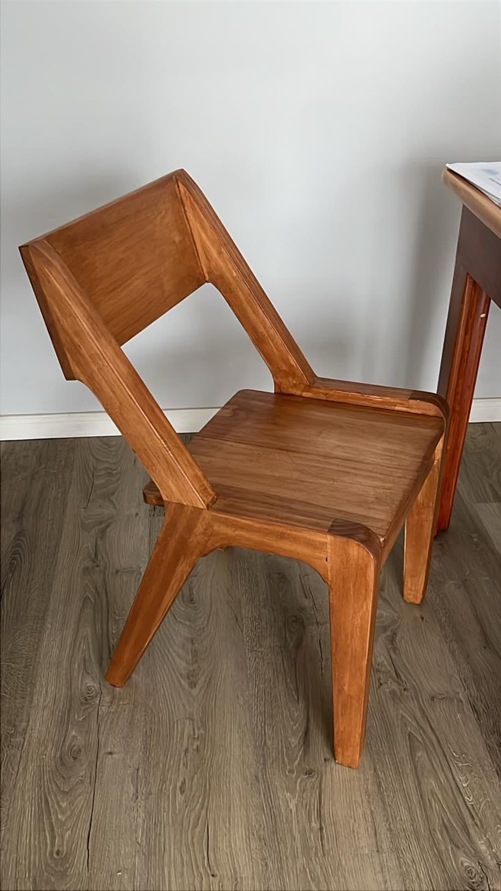 Silla de comedor en madera